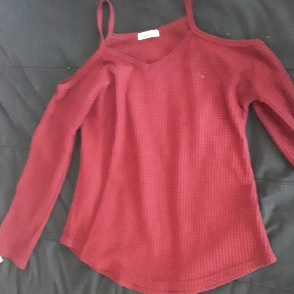 Pretty off the shoulder sweater